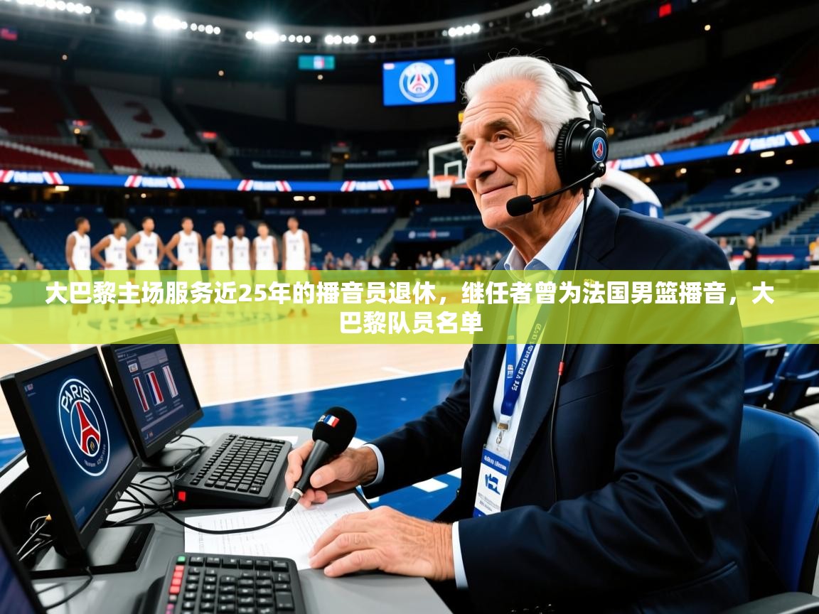 2025华体体育app大巴黎主场服务近25年的播音员退休，继任者曾为法国男篮播音，大巴黎队员名单